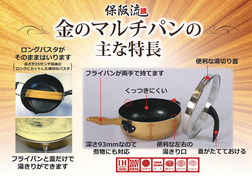 1台5役！「金のマルチパン」